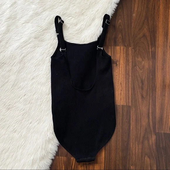 UO Out From Under Cindy Seamless Bodysuit Black - Picture 3 of 6